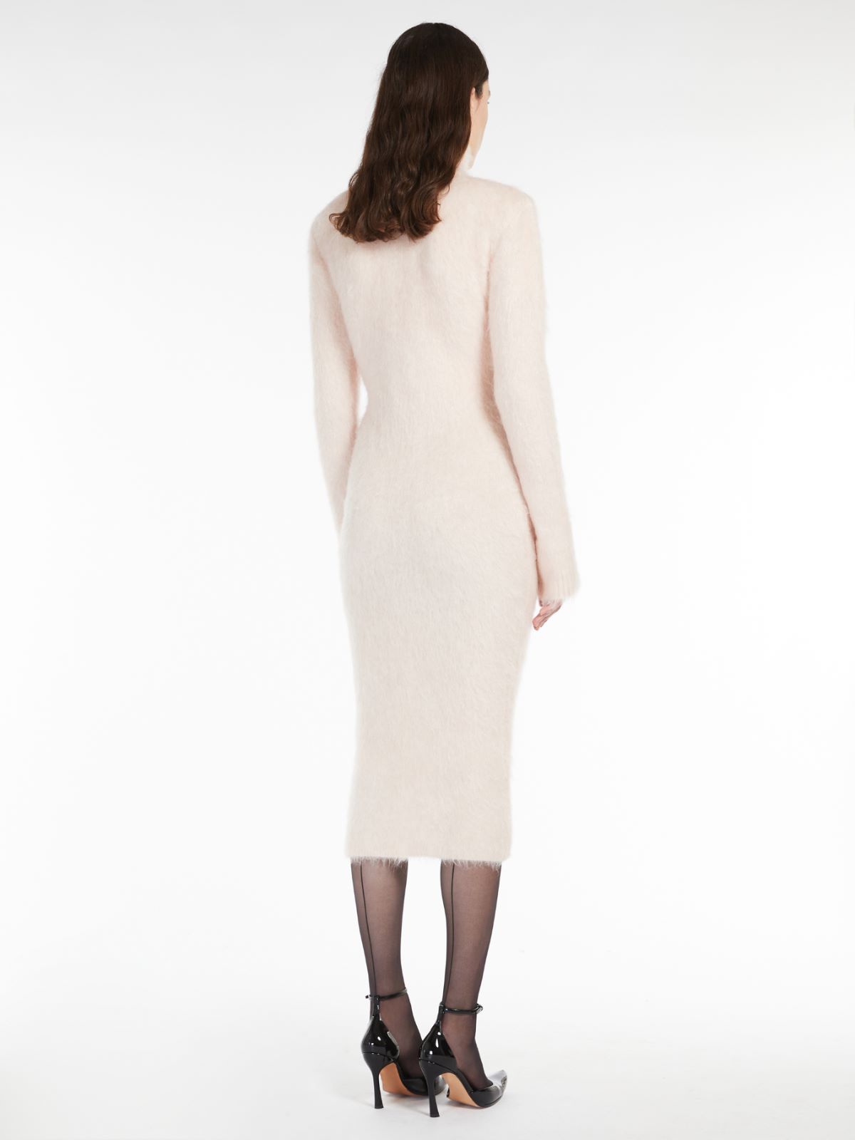 Long mohair dress - PINK - Max Mara - 3