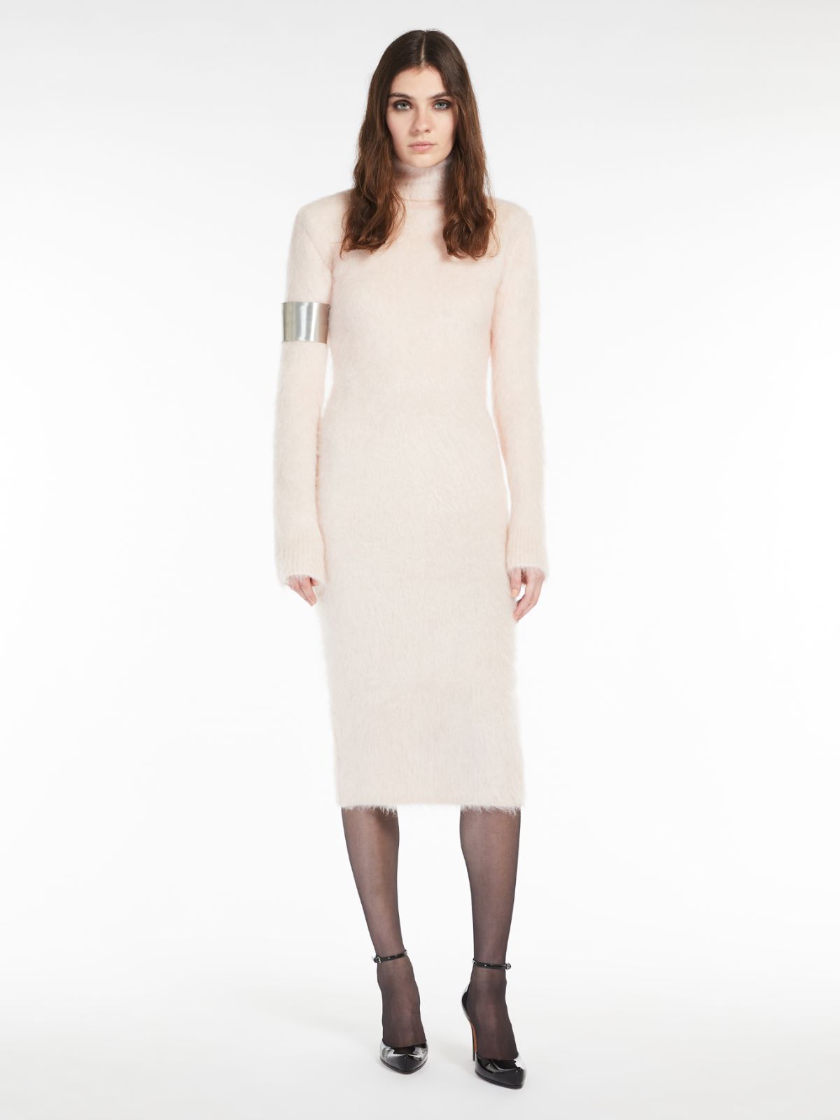 Long mohair dress - PINK - Max Mara