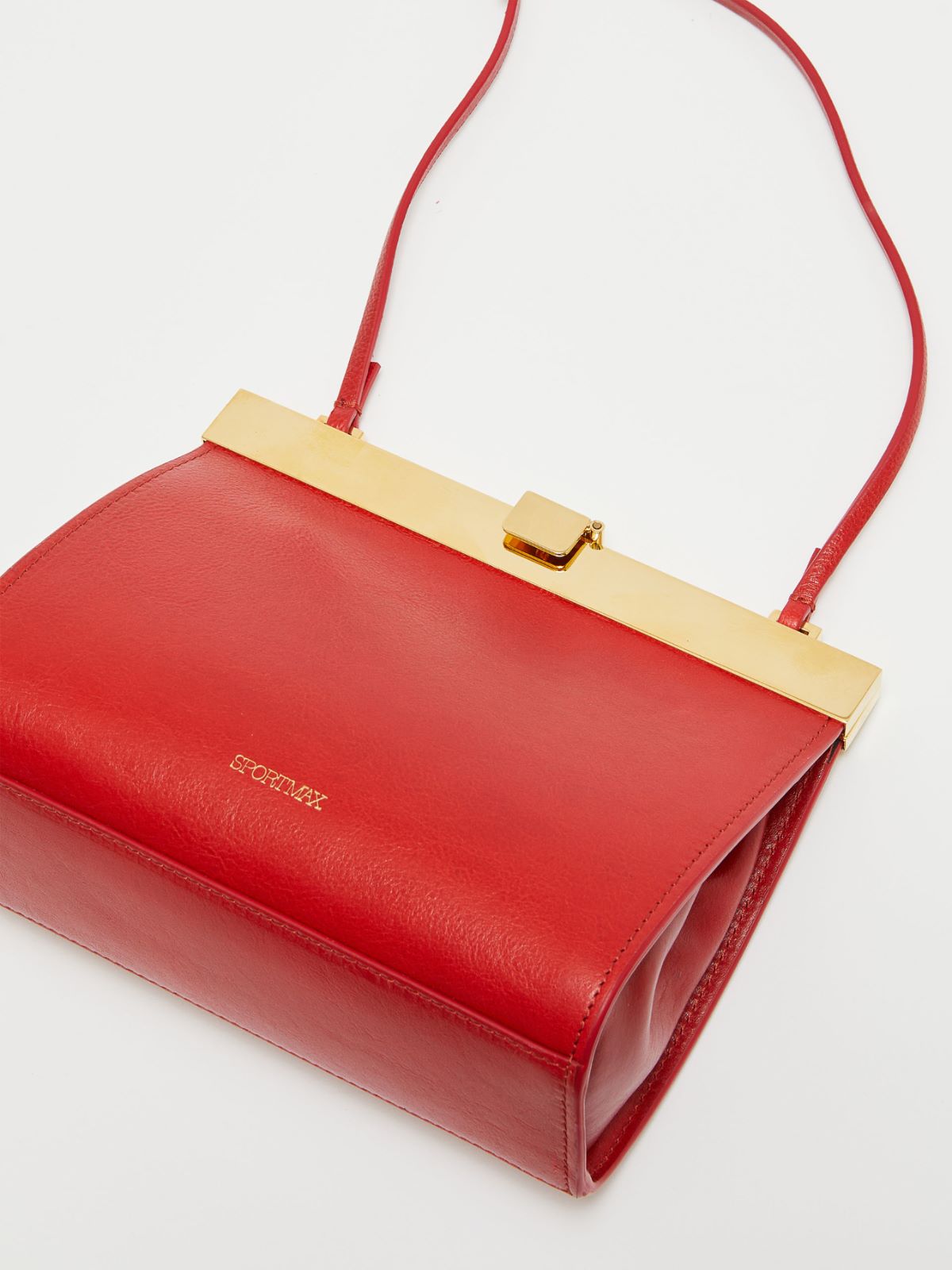 Mini clutch Lizzie lucida - ROSSO - Max Mara - 4