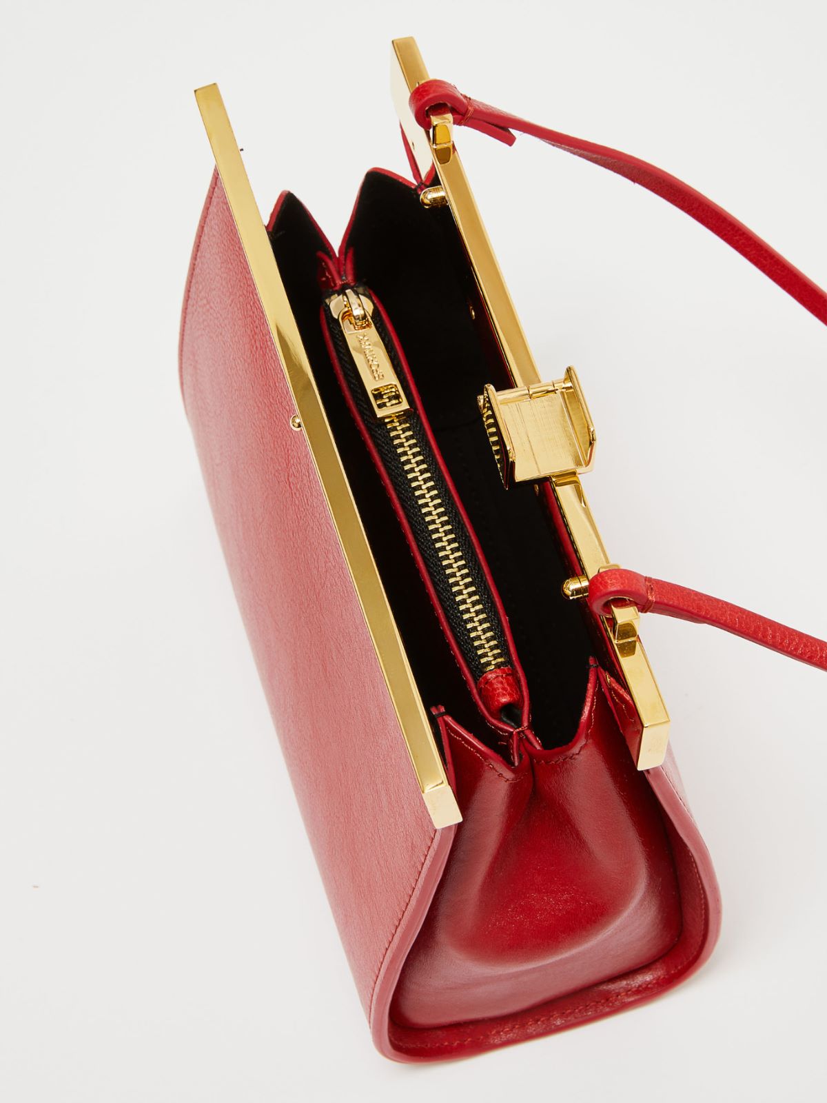 Mini clutch Lizzie lucida - ROSSO - Max Mara - 5