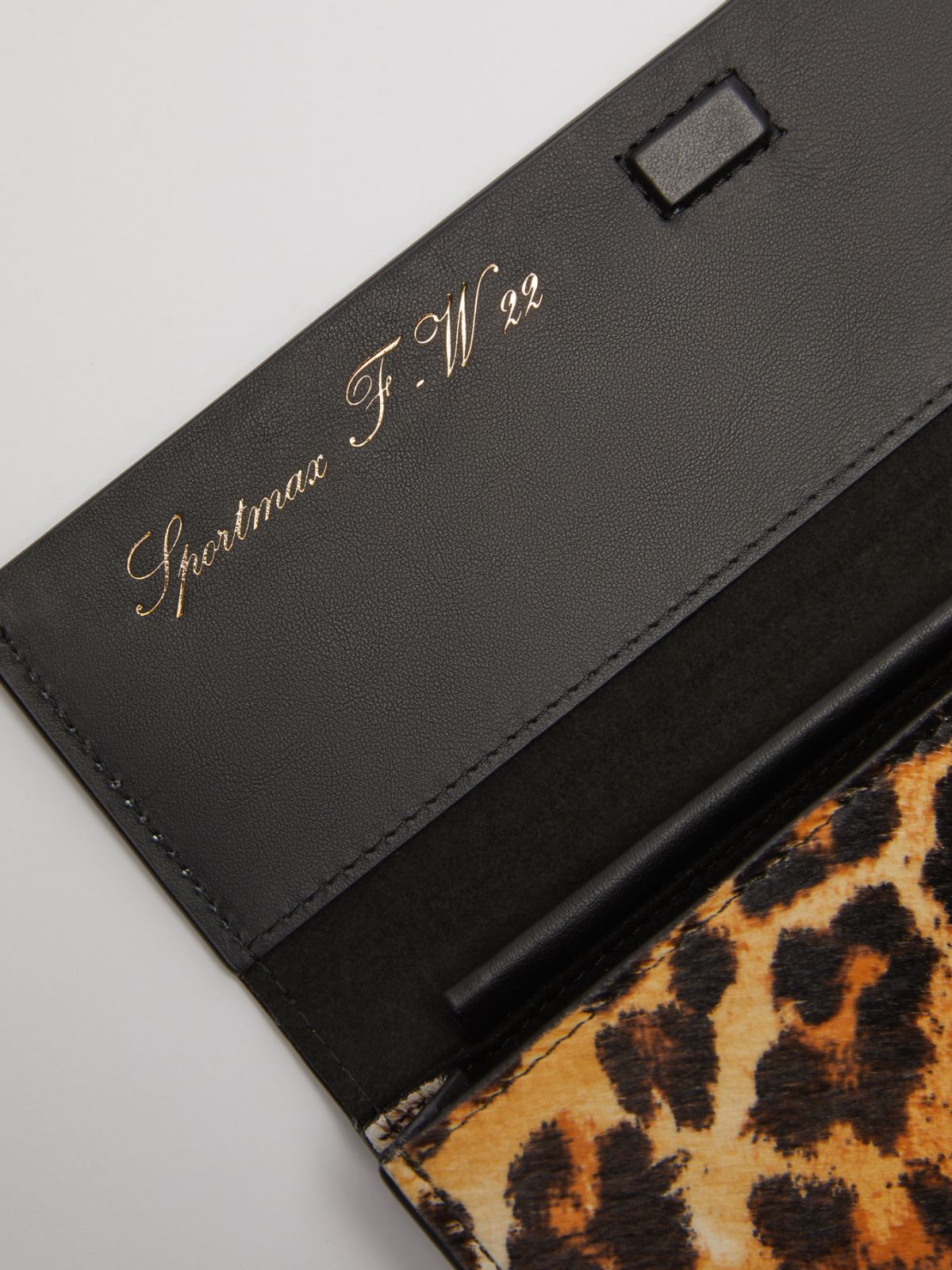 Spotted leather pouch - CAMEL - Max Mara - 6