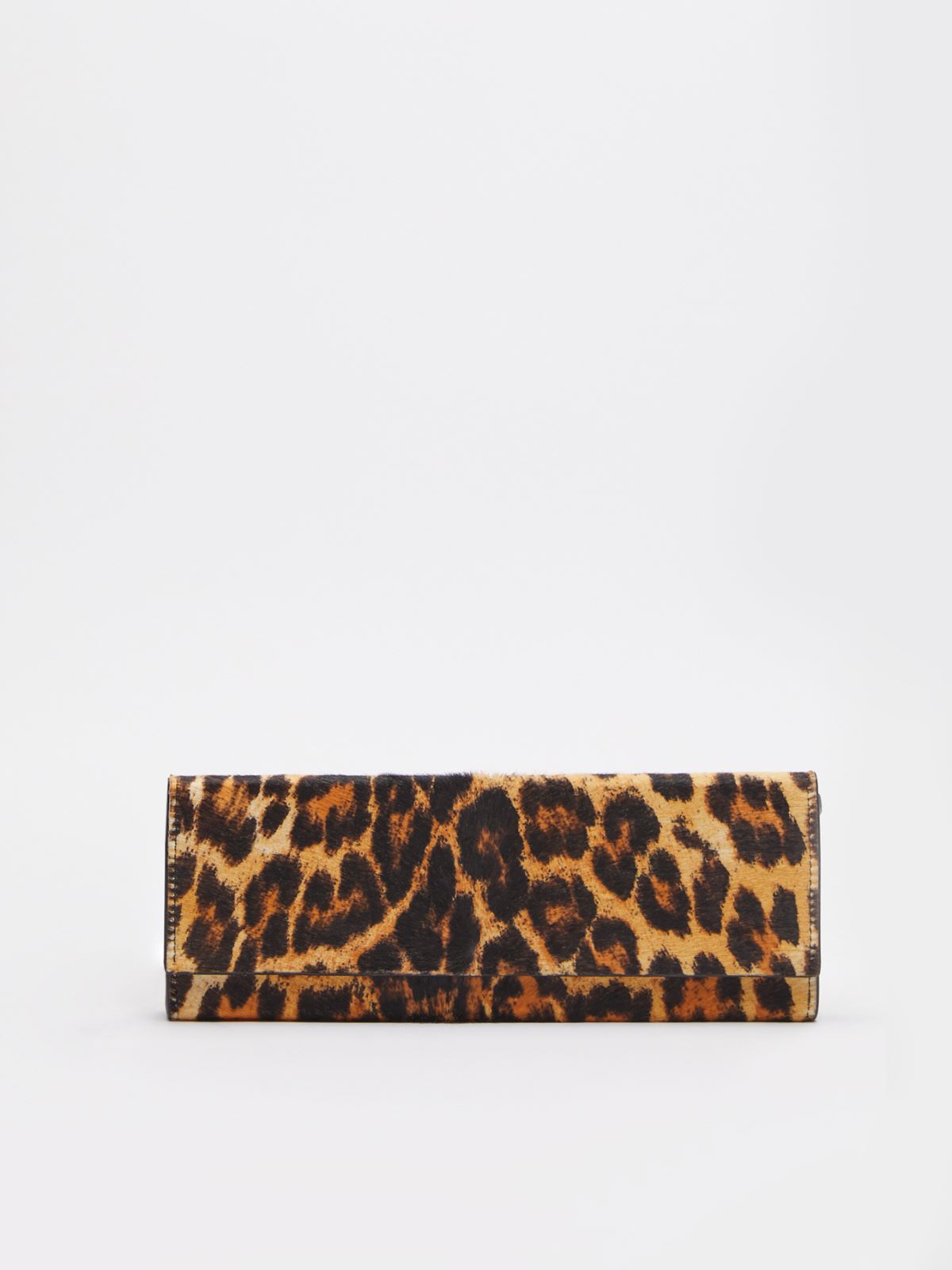Spotted leather pouch - CAMEL - Max Mara
