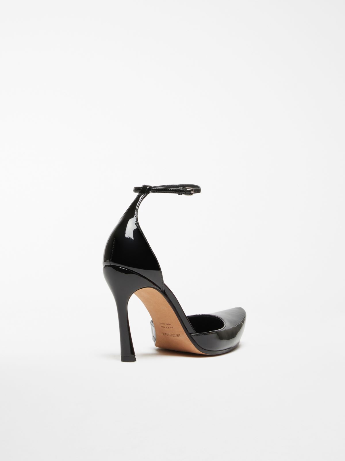 Pumps mit Riemen - SCHWARZ - Max Mara - 3