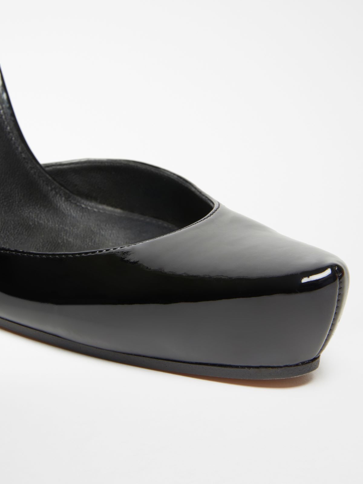 Pumps mit Riemen - SCHWARZ - Max Mara - 4
