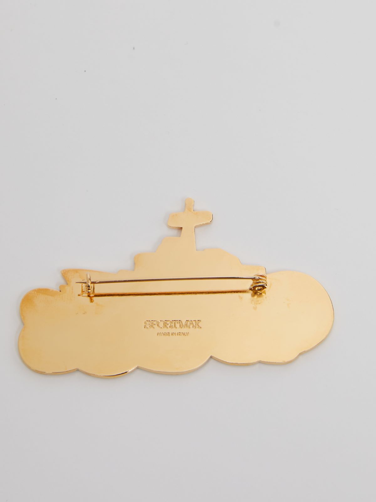 Metal brooches - CORNFLOWER BLUE - Max Mara - 2