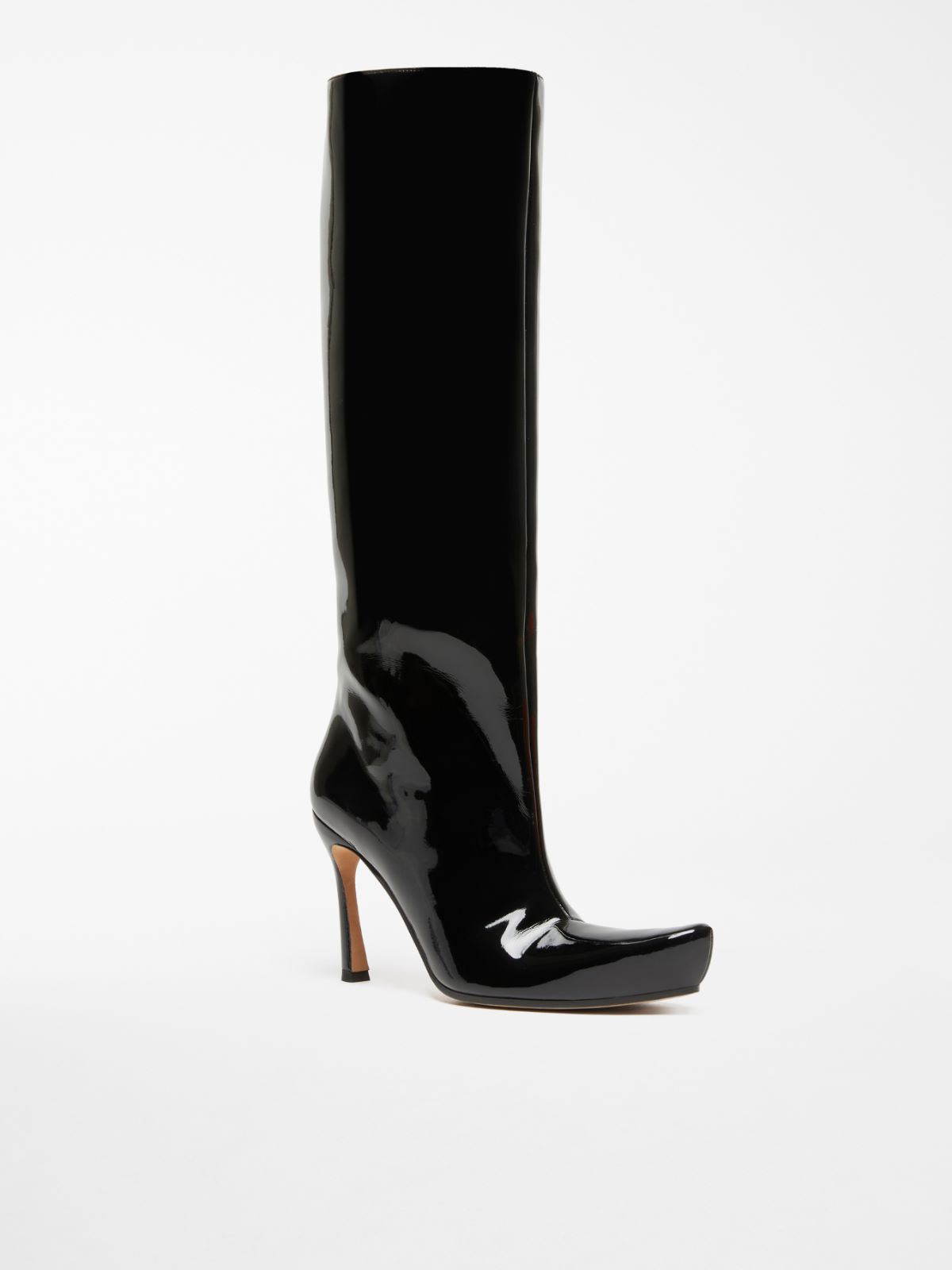 Patent-leather boots - BLACK - Max Mara - 2