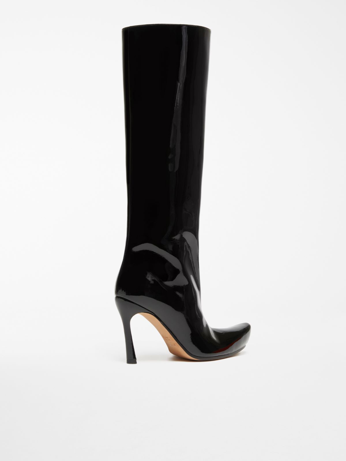 Patent-leather boots - BLACK - Max Mara - 3