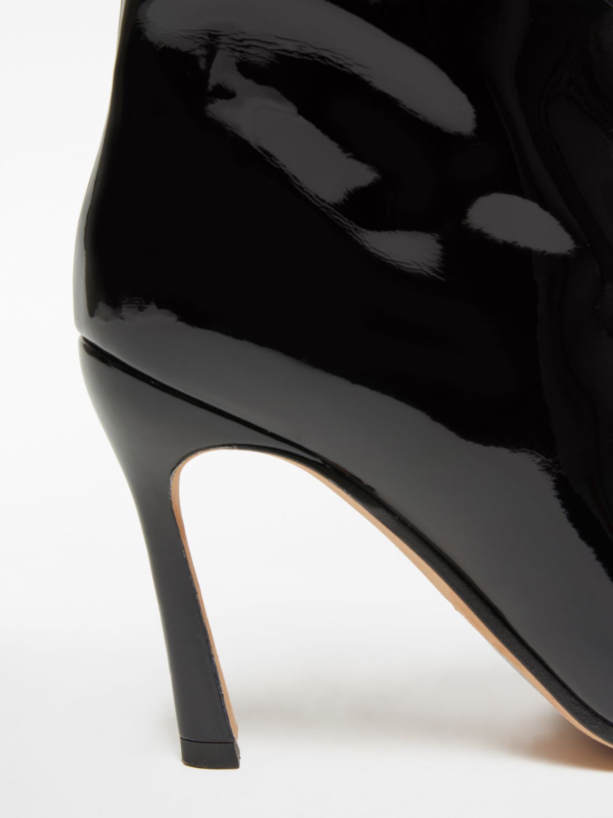 Patent-leather boots - BLACK - Max Mara - 5