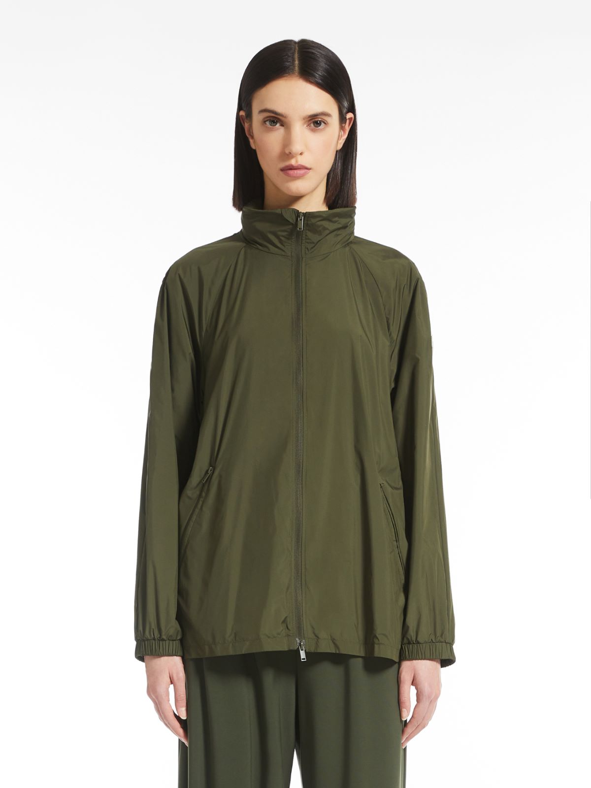 Water-repellent nylon jacket - KAKI - Max Mara - 2