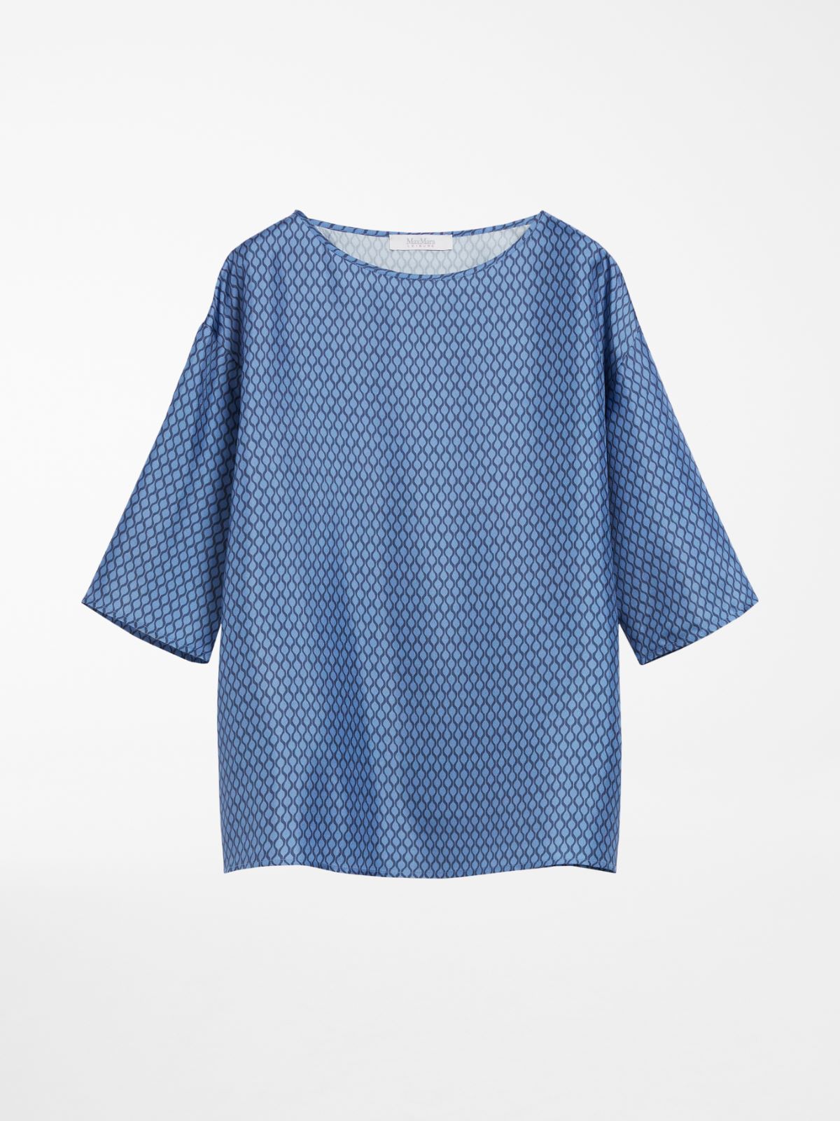 Blouson in twill di cotone Supima stretch main image 0
