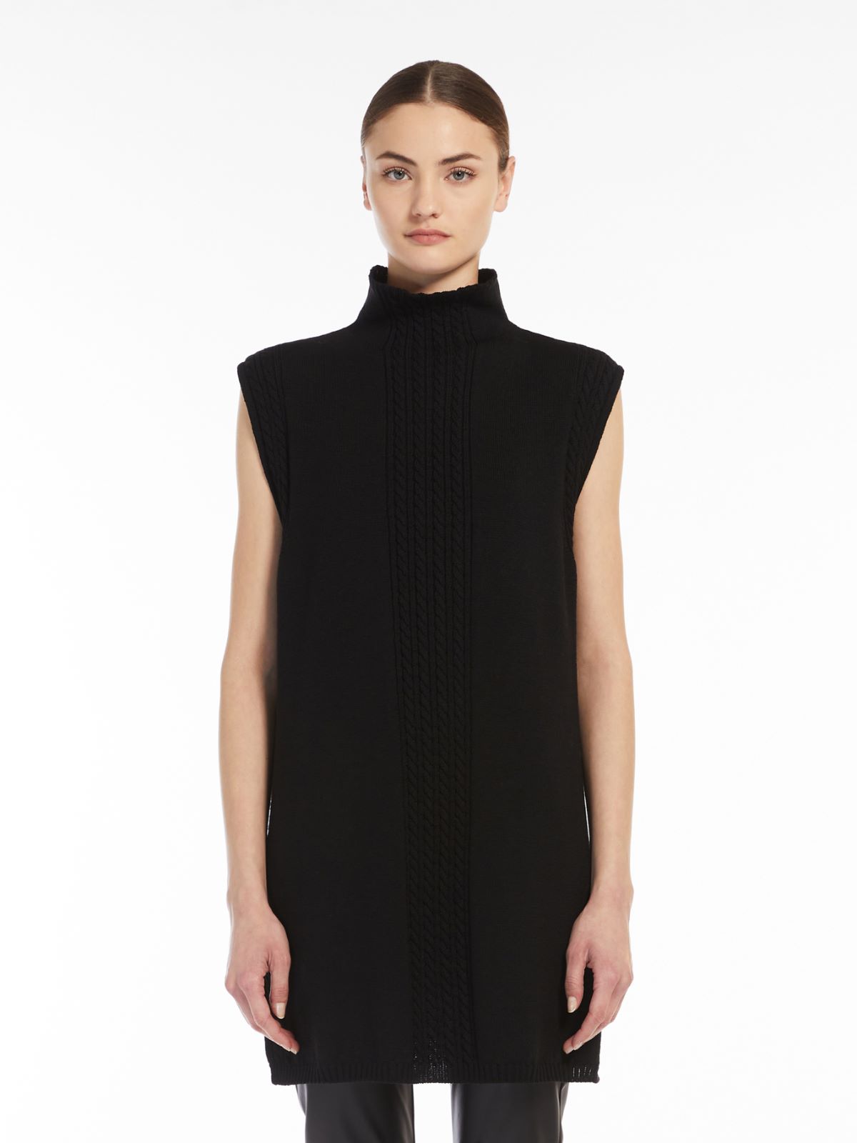 Wool tunic - BLACK - Max Mara - 2
