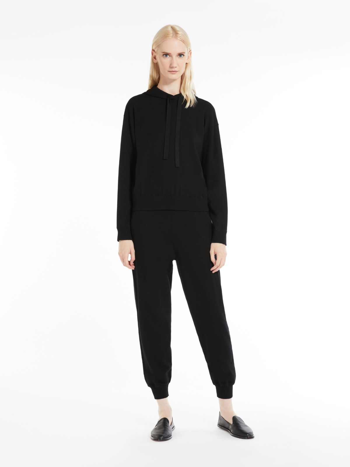 Viscose yarn sweatshirt - BLACK - Max Mara