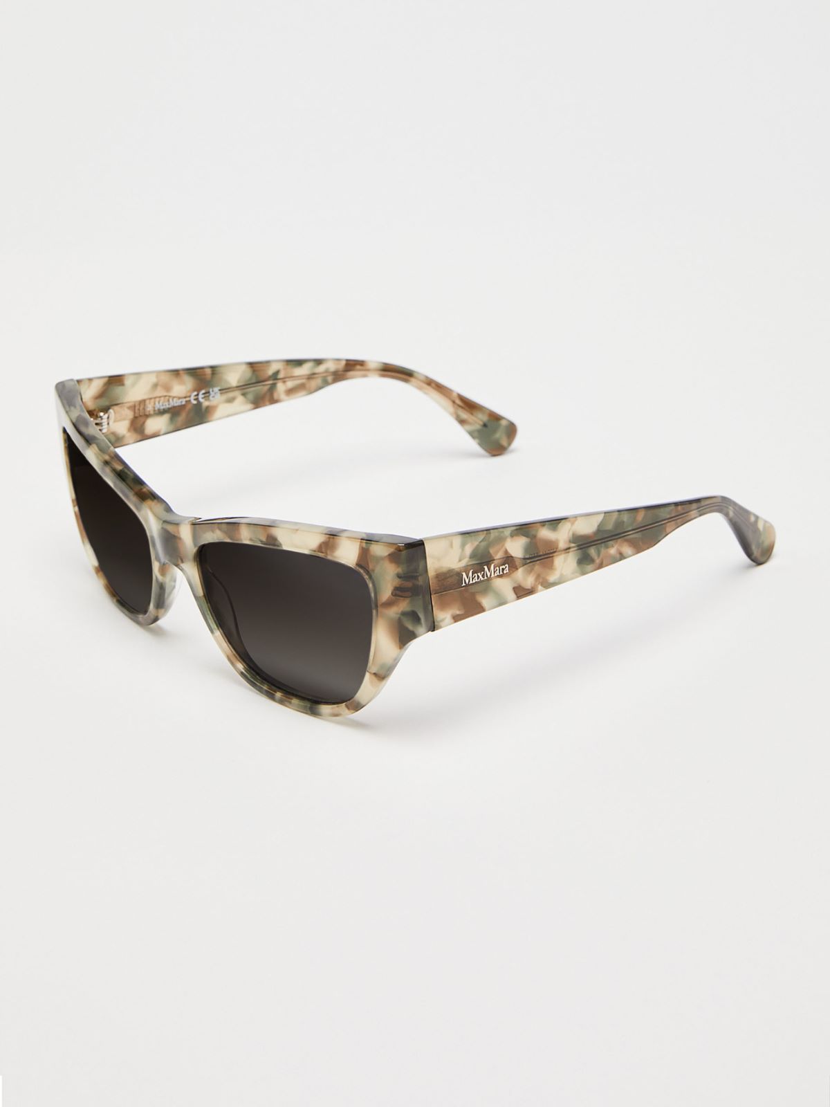 Sonnenbrille aus Acetat - HAVANA GRUEN - Max Mara - 2