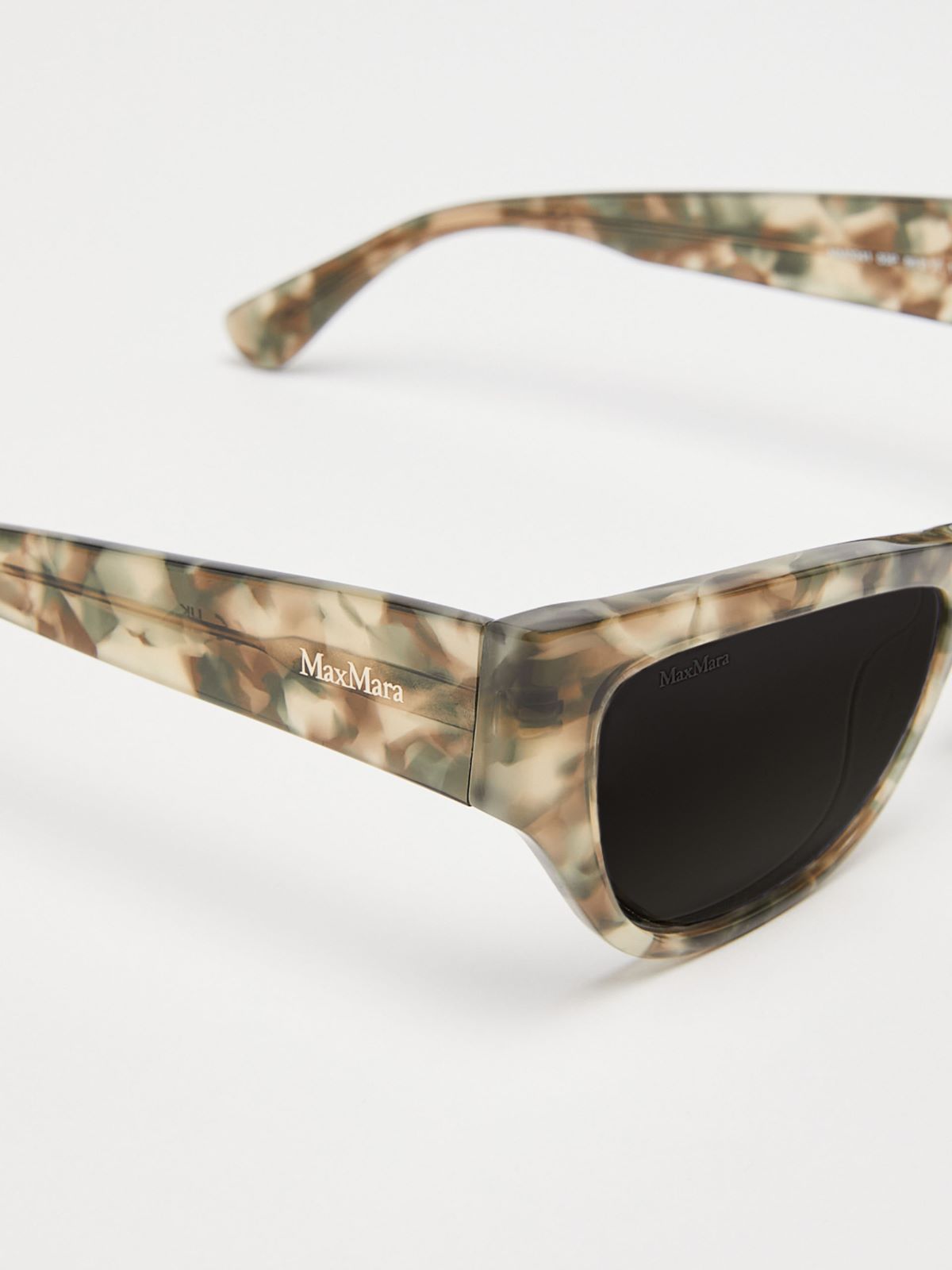 Sonnenbrille aus Acetat - HAVANA GRUEN - Max Mara - 3