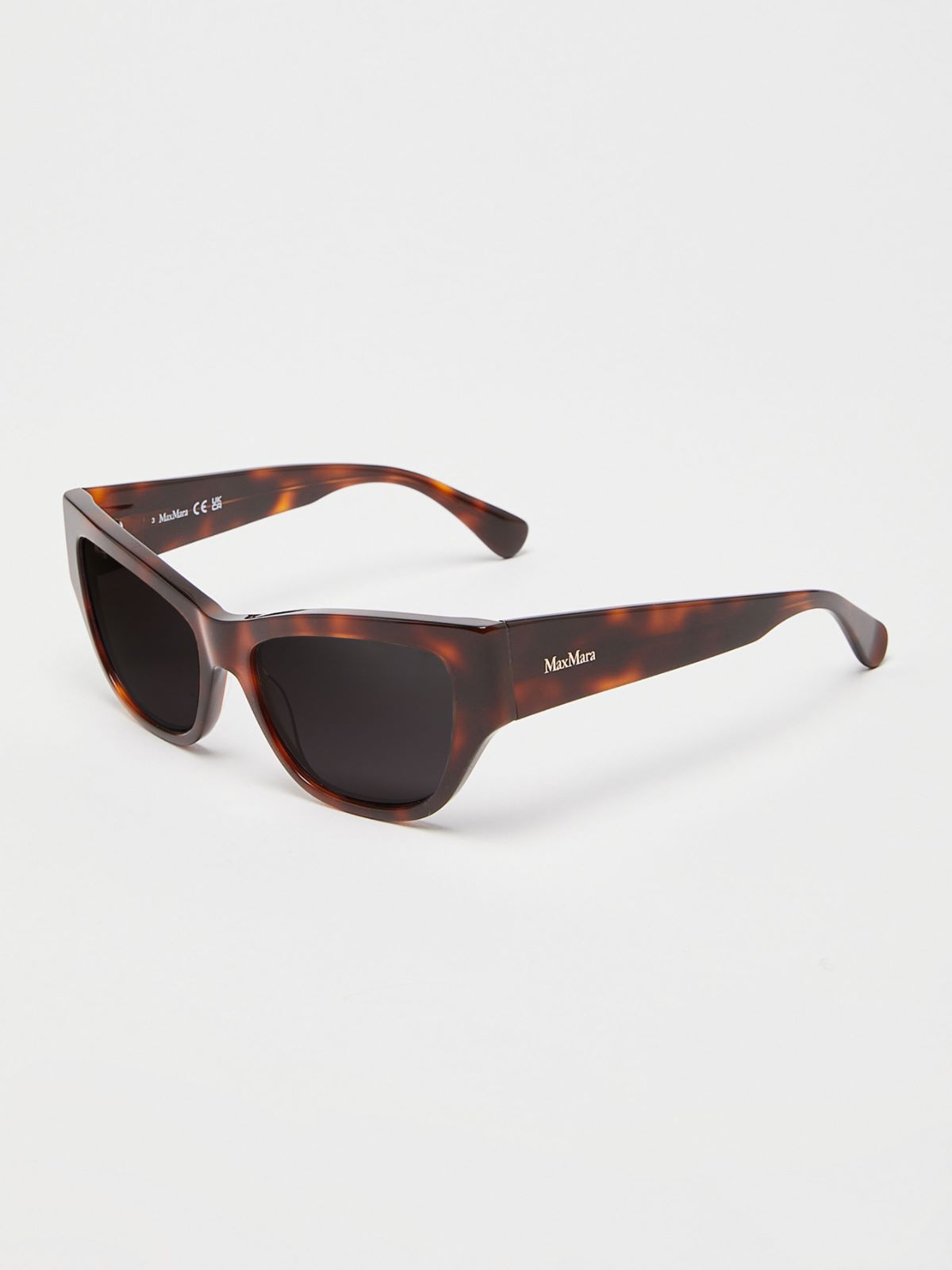 Acetate sunglasses - TAWNY BRONZE BROWN - Max Mara - 2