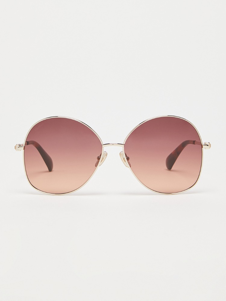 Oversized sunglasses - DARK RED - Max Mara
