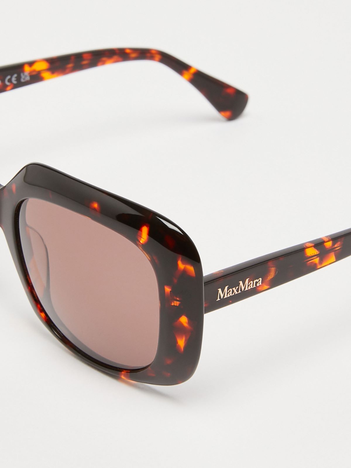 Oversized sunglasses - TAWNY BRONZE BROWN - Max Mara - 3