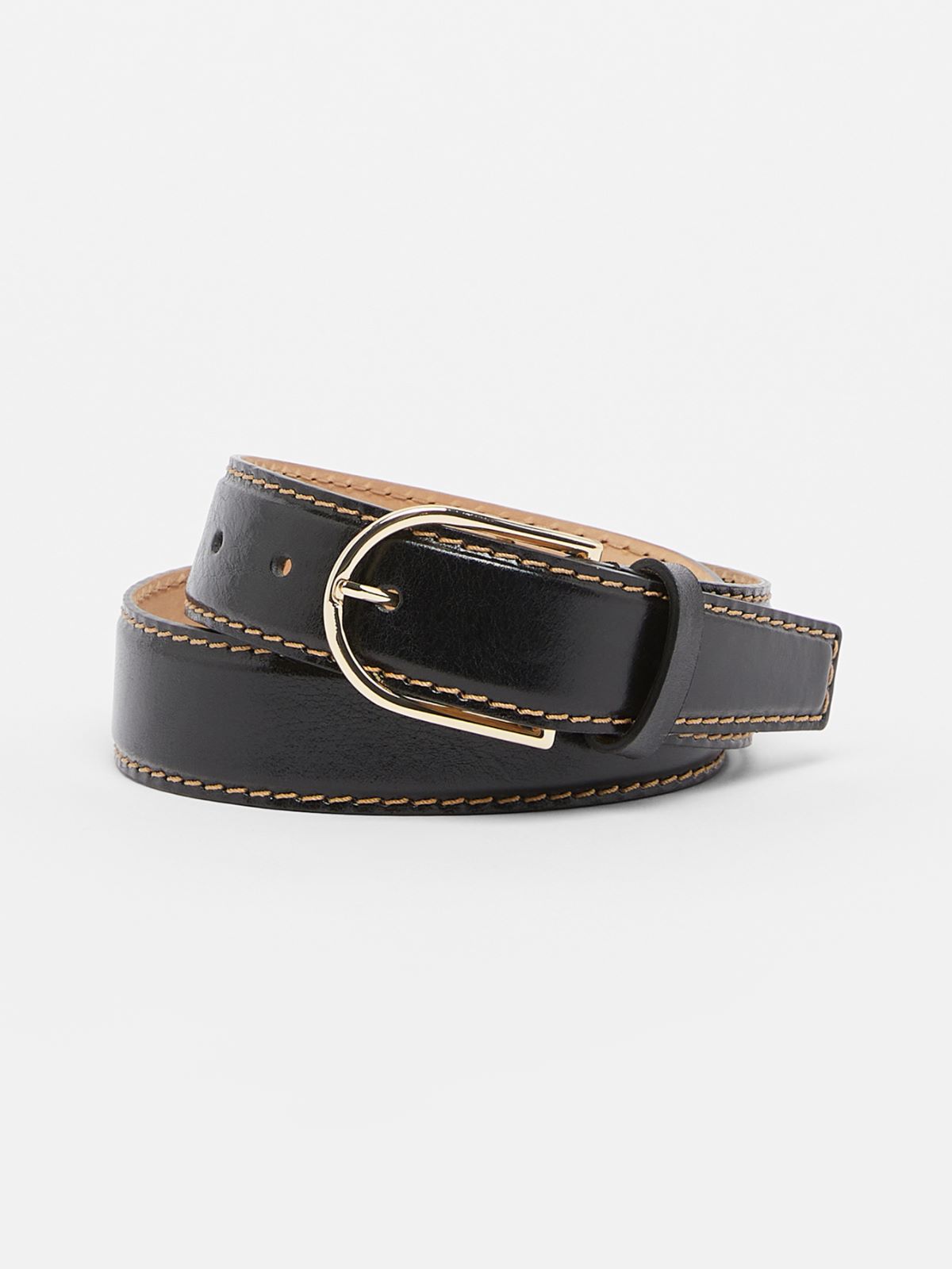Leather belt - BLACK - Max Mara