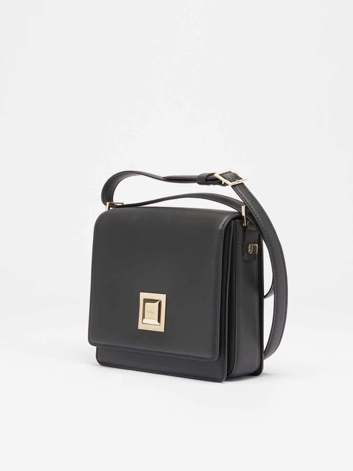 Leather Medium MM Bag - BLACK - Max Mara - 2