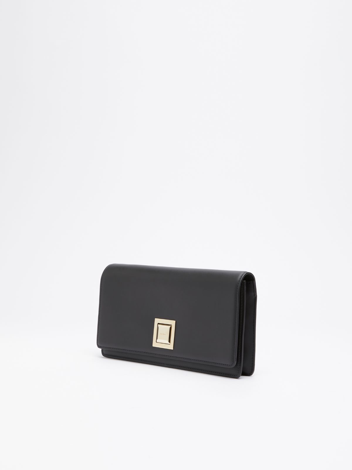 Leather clutch bag - BLACK - Max Mara - 2