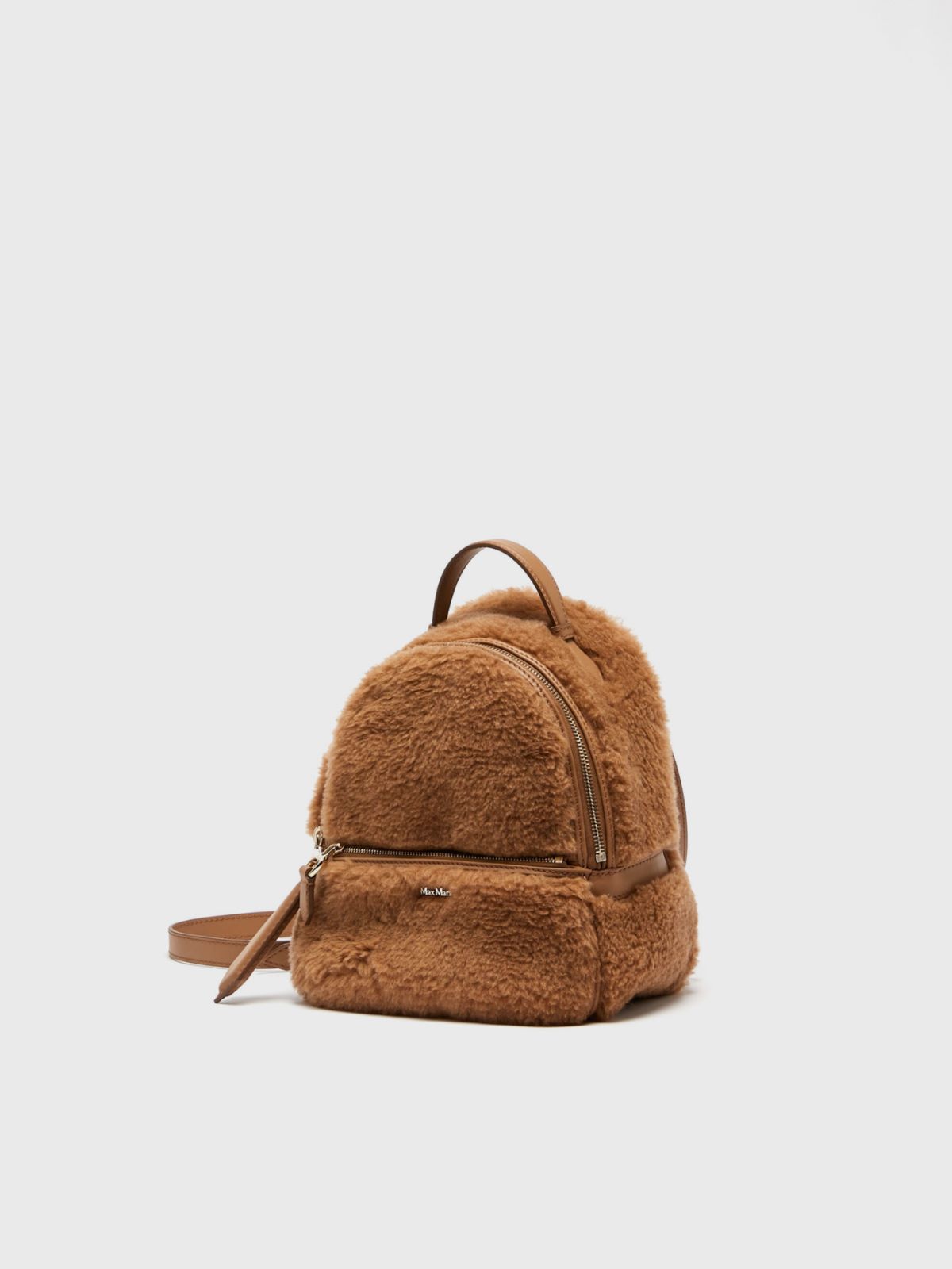 Teddy fabric backpack - CAMEL - Max Mara - 2