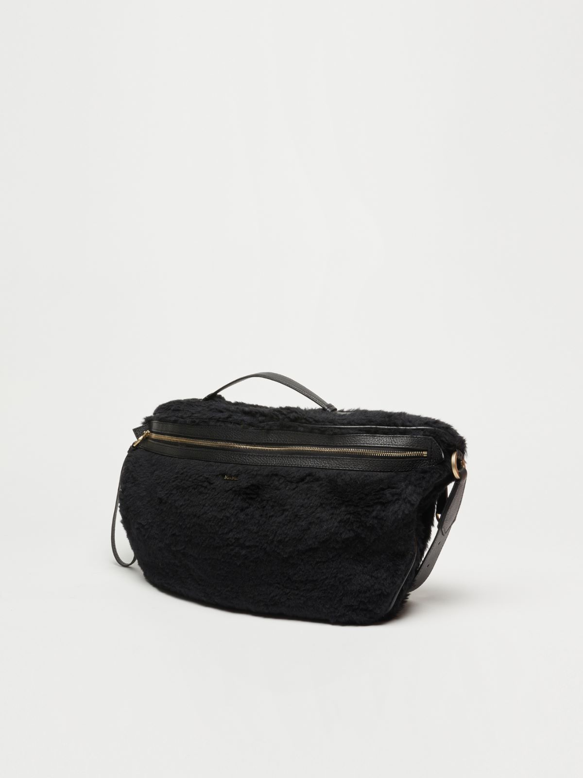 Belt bag in Teddy fabric - BLACK - Max Mara - 2