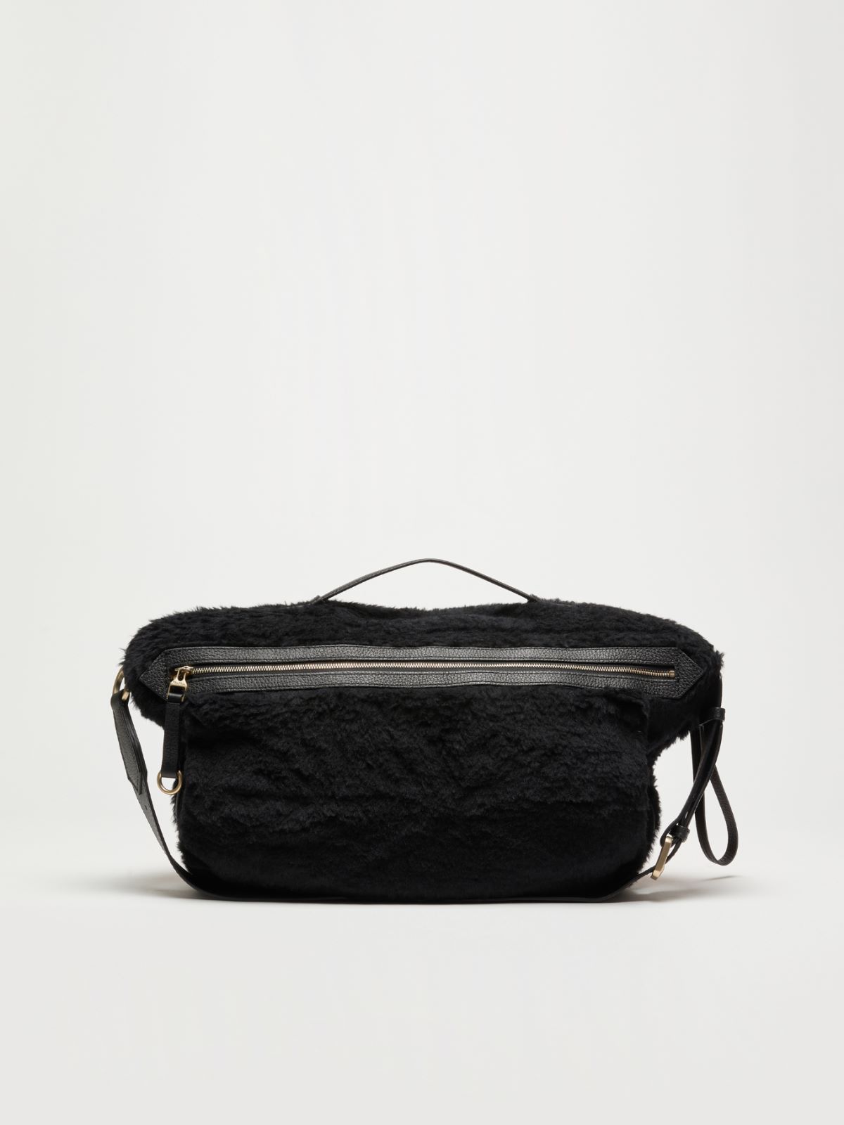 Belt bag in Teddy fabric - BLACK - Max Mara - 3