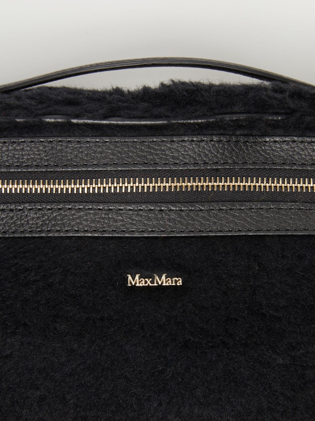 Belt bag in Teddy fabric - BLACK - Max Mara - 4