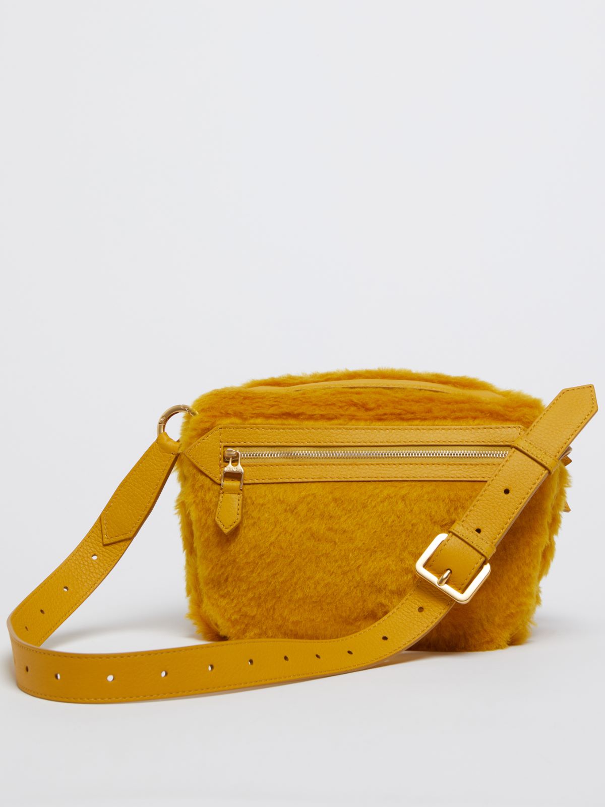 Belt bag in Teddy fabric - YELLOW - Max Mara - 3