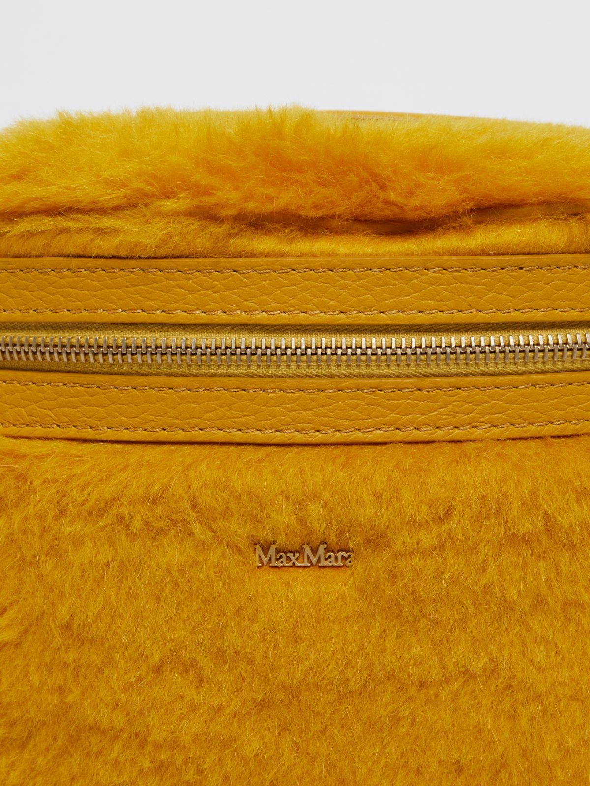 Belt bag in Teddy fabric - YELLOW - Max Mara - 4