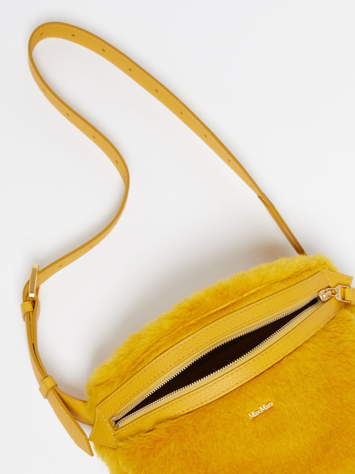Belt bag in Teddy fabric - YELLOW - Max Mara - 5