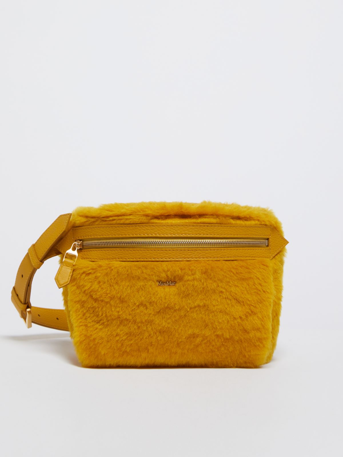 Belt bag in Teddy fabric - YELLOW - Max Mara