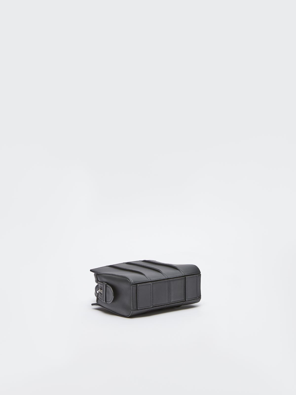 Soft leather Whitney Bag - BLACK - Max Mara - 4
