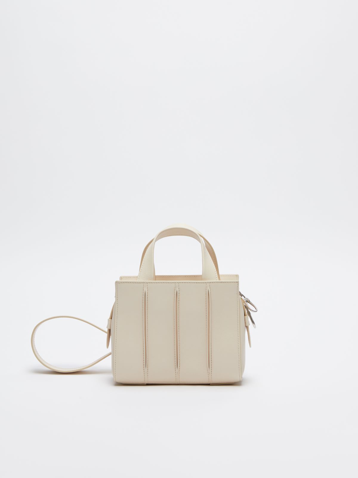 Whitney Bag soft in pelle - VANIGLIA - Max Mara