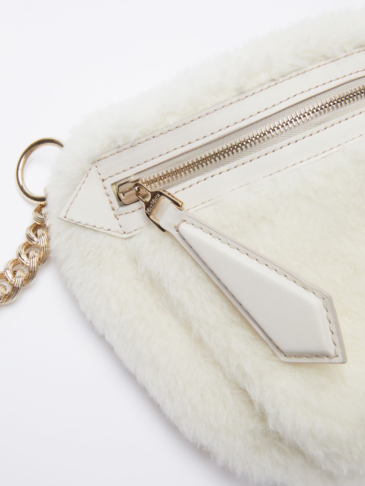 Marsupio in tessuto Teddy - BIANCO - Max Mara - 4
