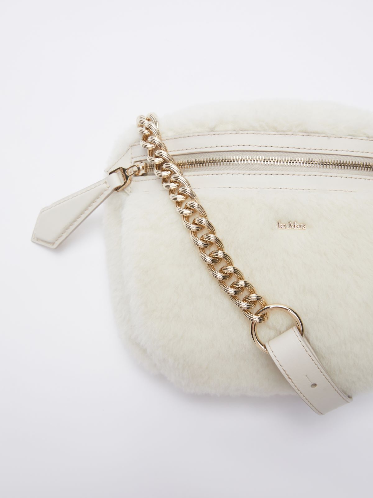 Marsupio in tessuto Teddy - BIANCO - Max Mara - 5