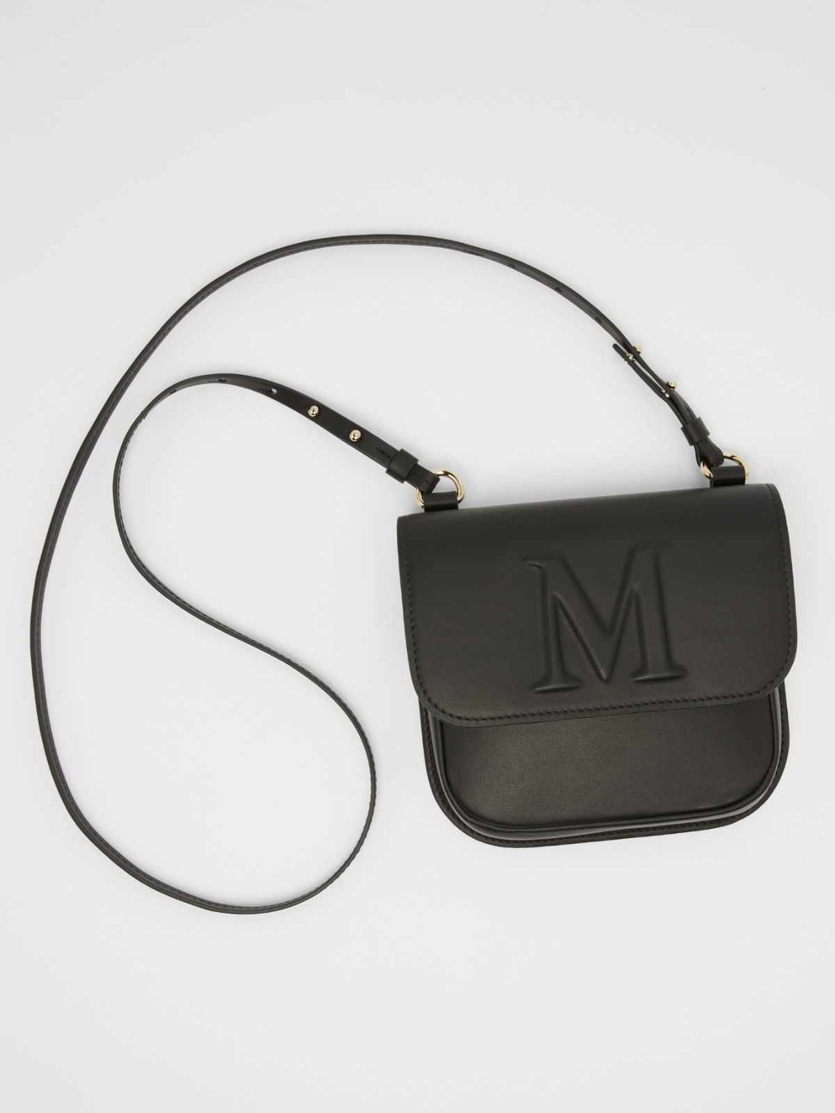 Leather MYM bag - BLACK - Max Mara - 4