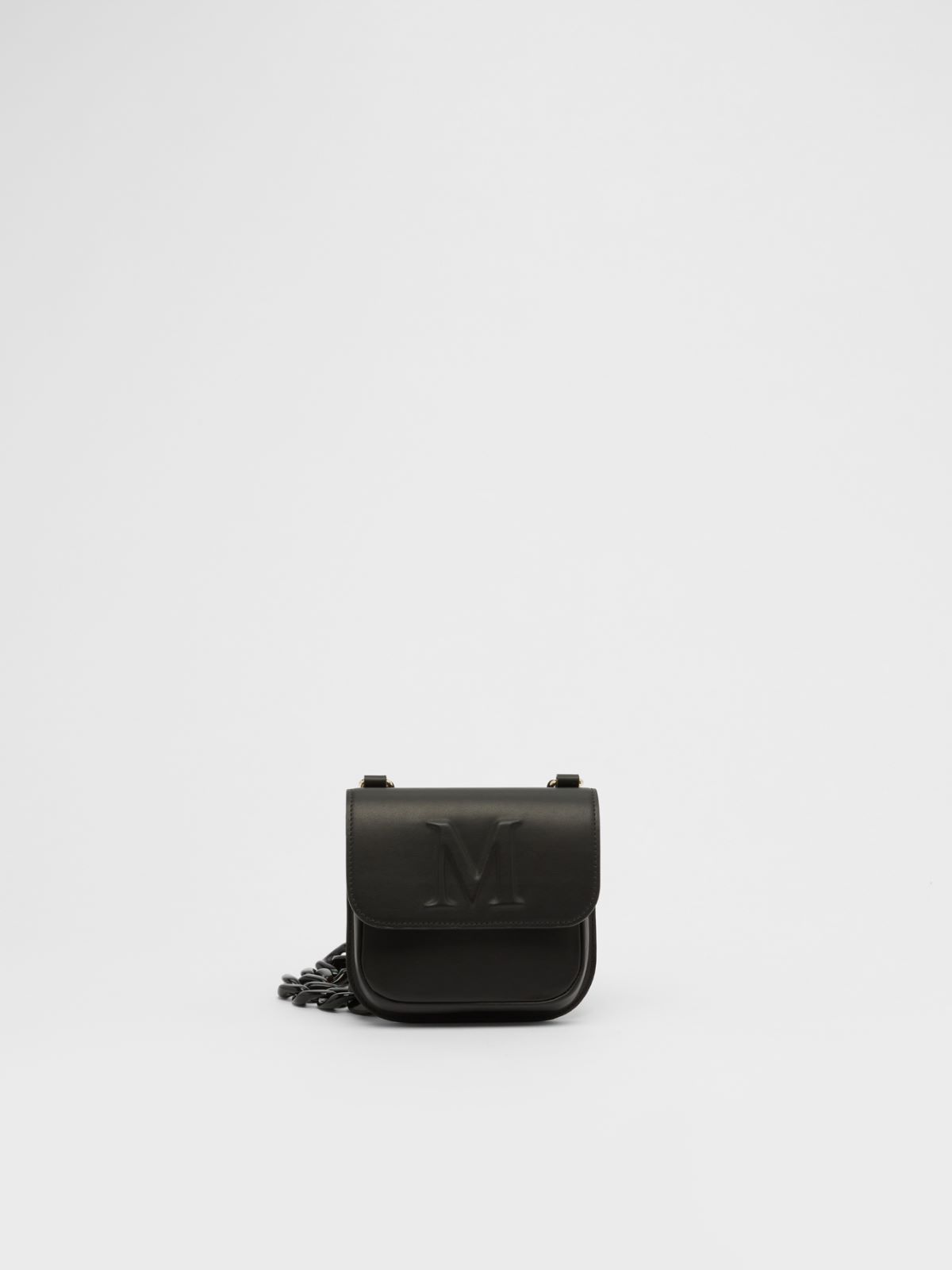 Leather MYM bag - BLACK - Max Mara