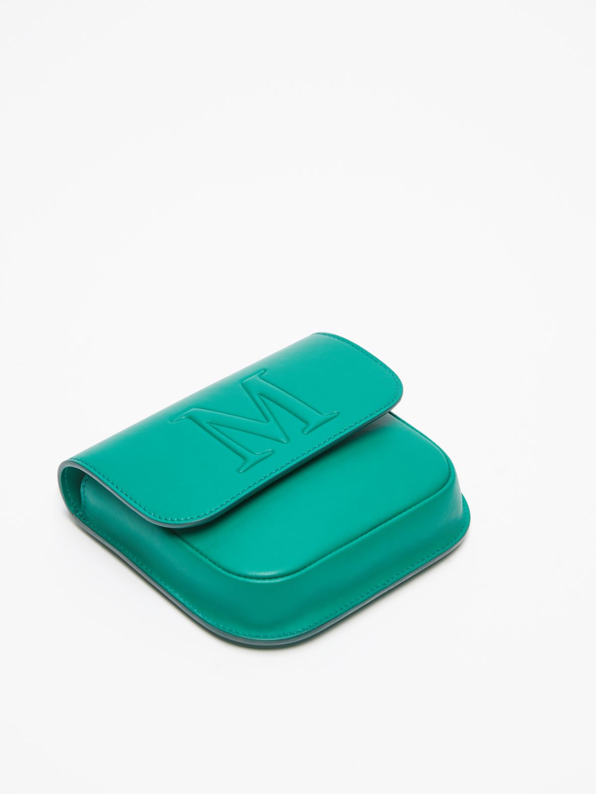 Leather MYM bag - GREEN - Max Mara - 4