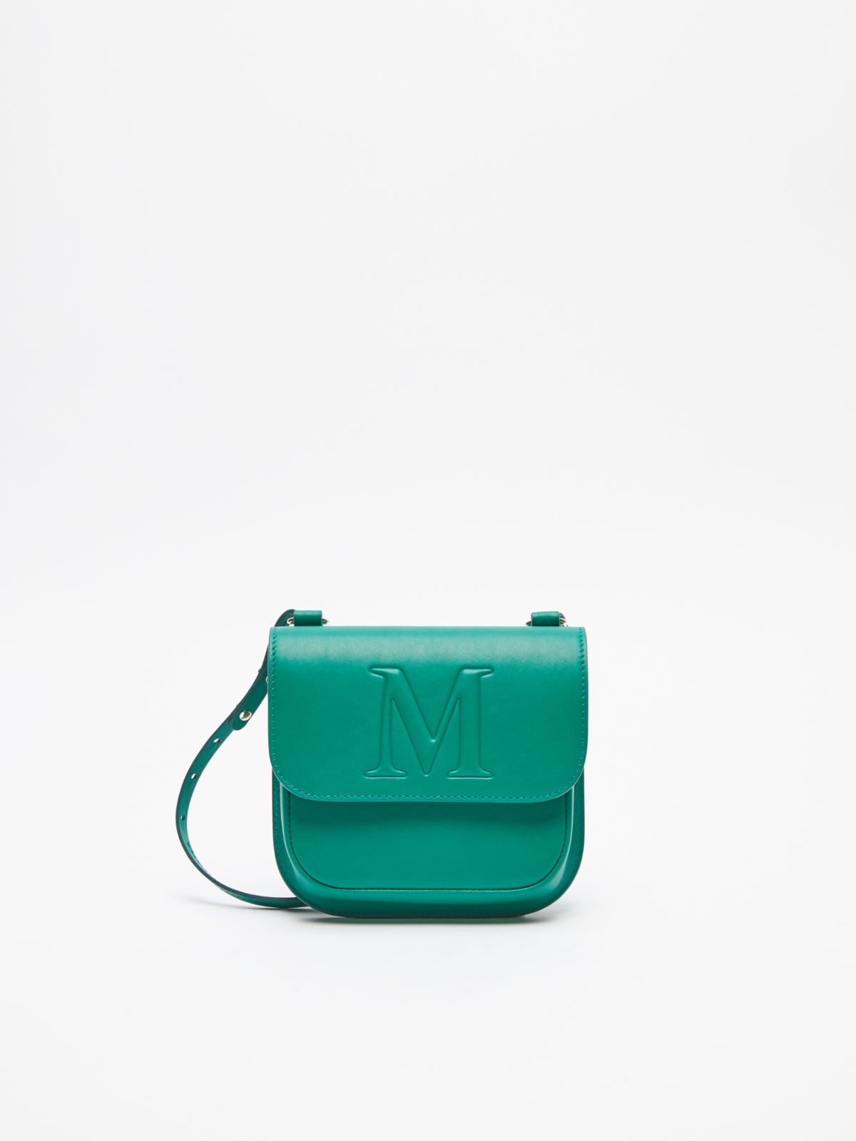 Leather MYM bag - GREEN - Max Mara