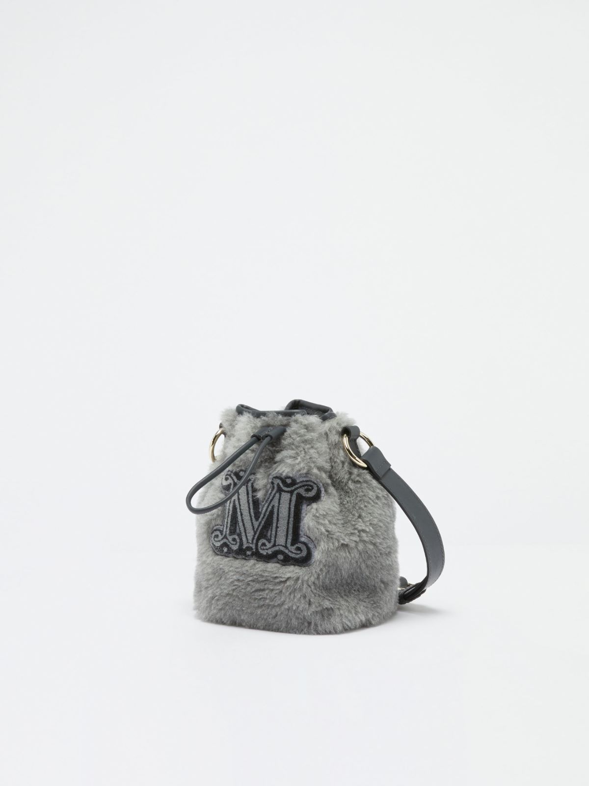 Secchiello in tessuto Teddy - GRIGIO MEDIO - Max Mara - 2