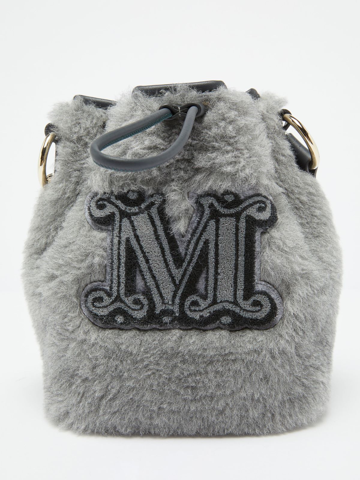 Secchiello in tessuto Teddy - GRIGIO MEDIO - Max Mara - 4