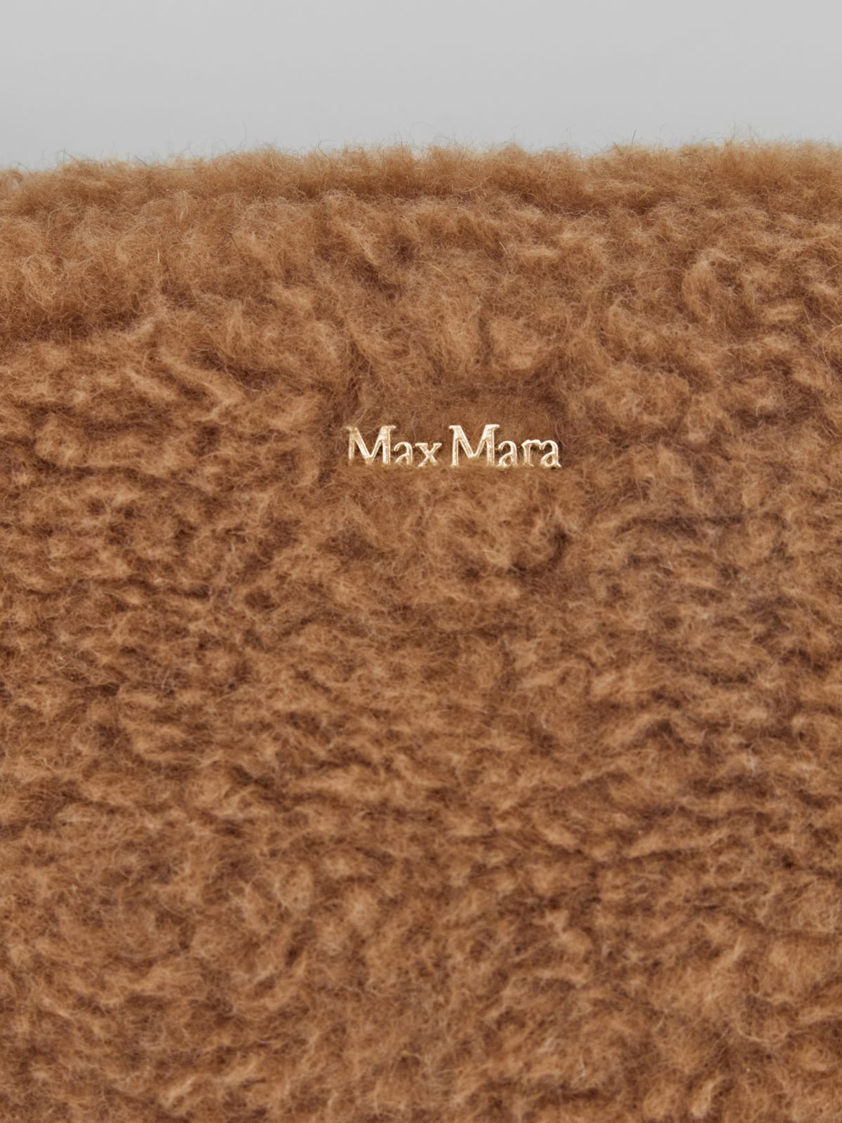 Crossbody bag in Teddy fabric - CAMEL - Max Mara - 5