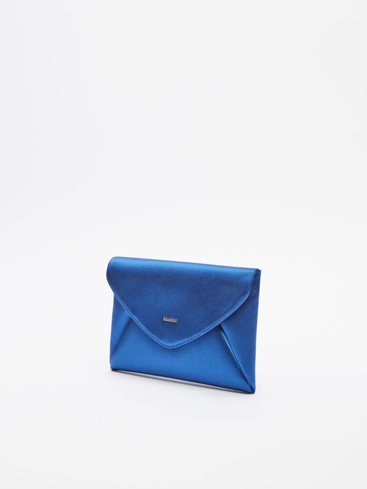 Pochette en satin de viscose et soie - BLEUET - Max Mara - 2