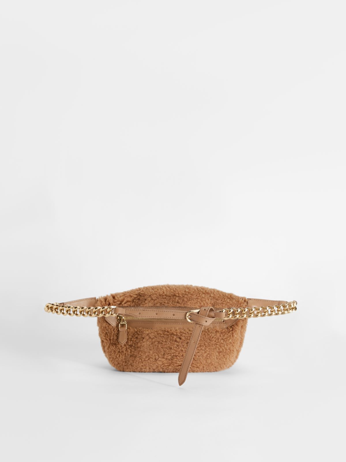 Riñonera de tejido Teddy - CAMEL - Max Mara - 3