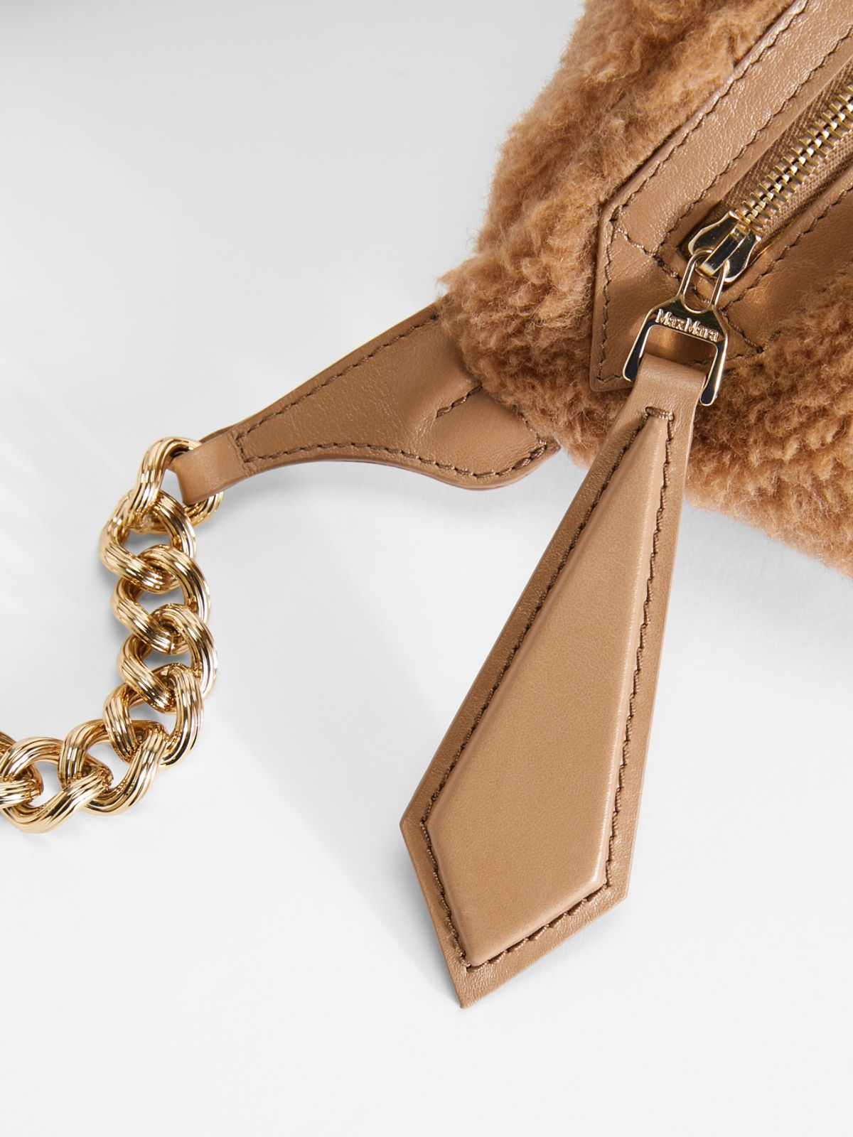 Riñonera de tejido Teddy - CAMEL - Max Mara - 5