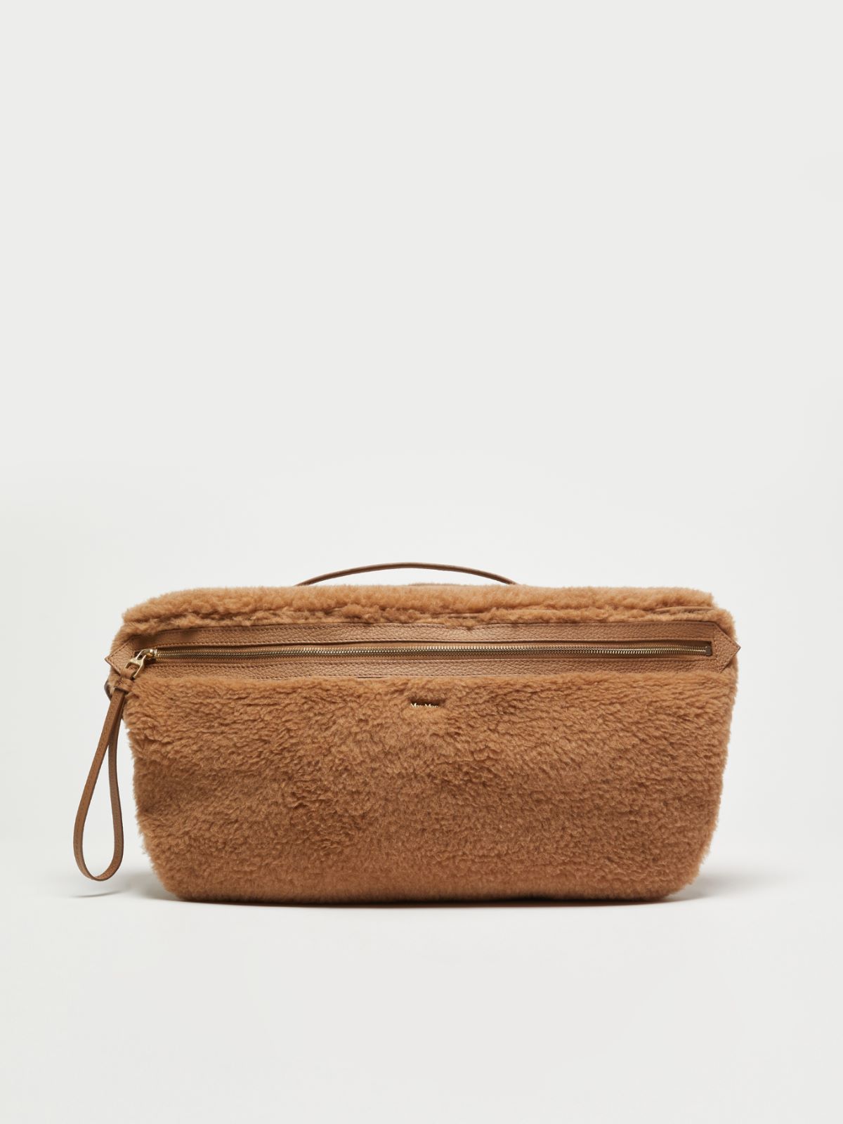 Teddy fabric backpack - CAMEL - Max Mara