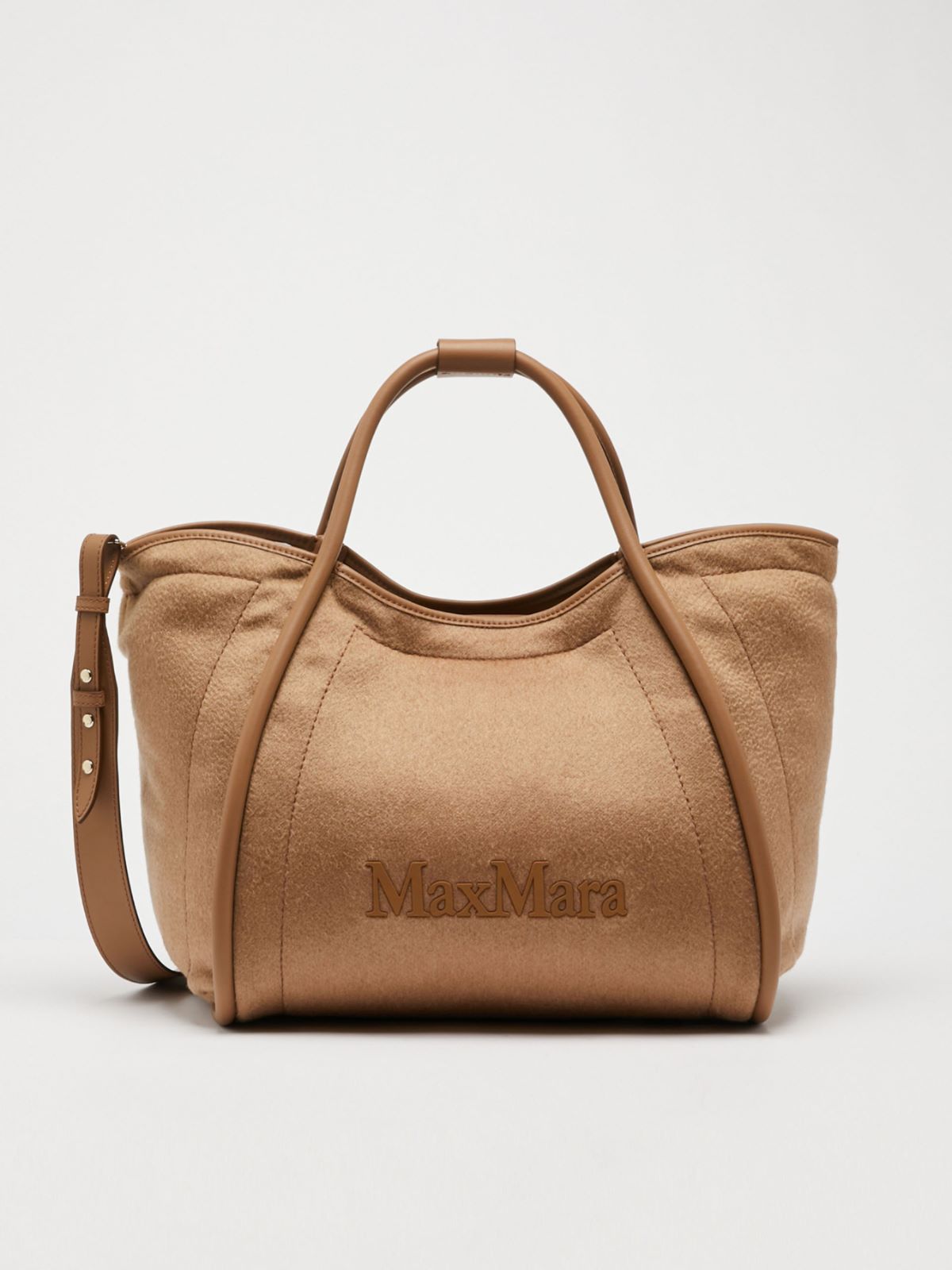 Cashmere bag - CAMEL - Max Mara
