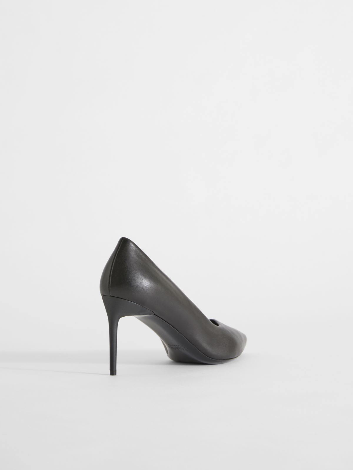 Nappa leather court shoes - BLACK - Max Mara - 3