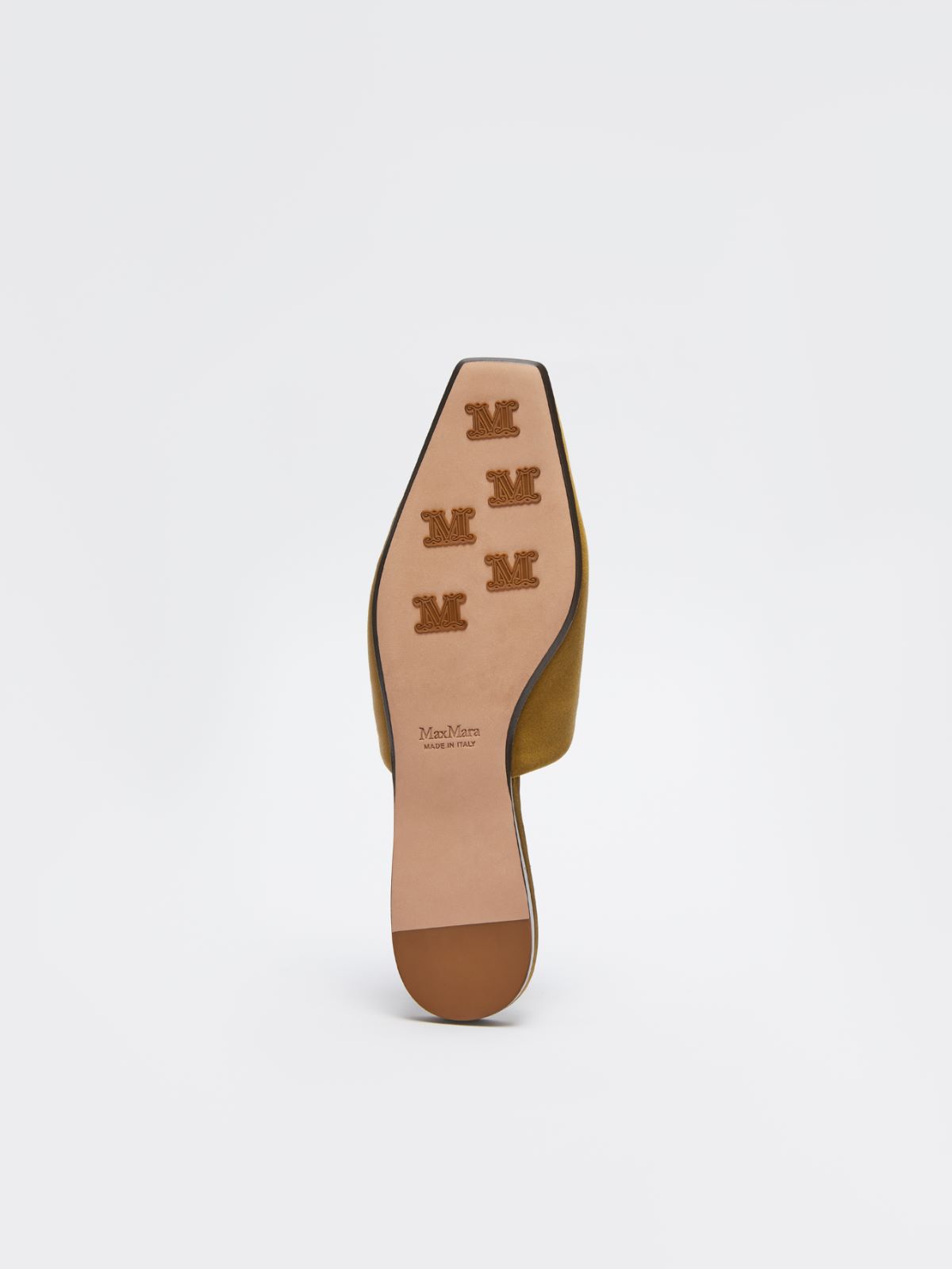 Satin slippers - MUSTARD - Max Mara - 4